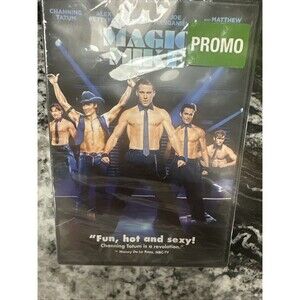 Magic Mike NEW SEALED Promo DVD Channing Tatum McConaughey W/ Special Feature